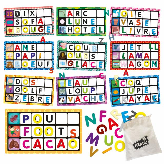 Lettres et Mots Montessori - HEADU