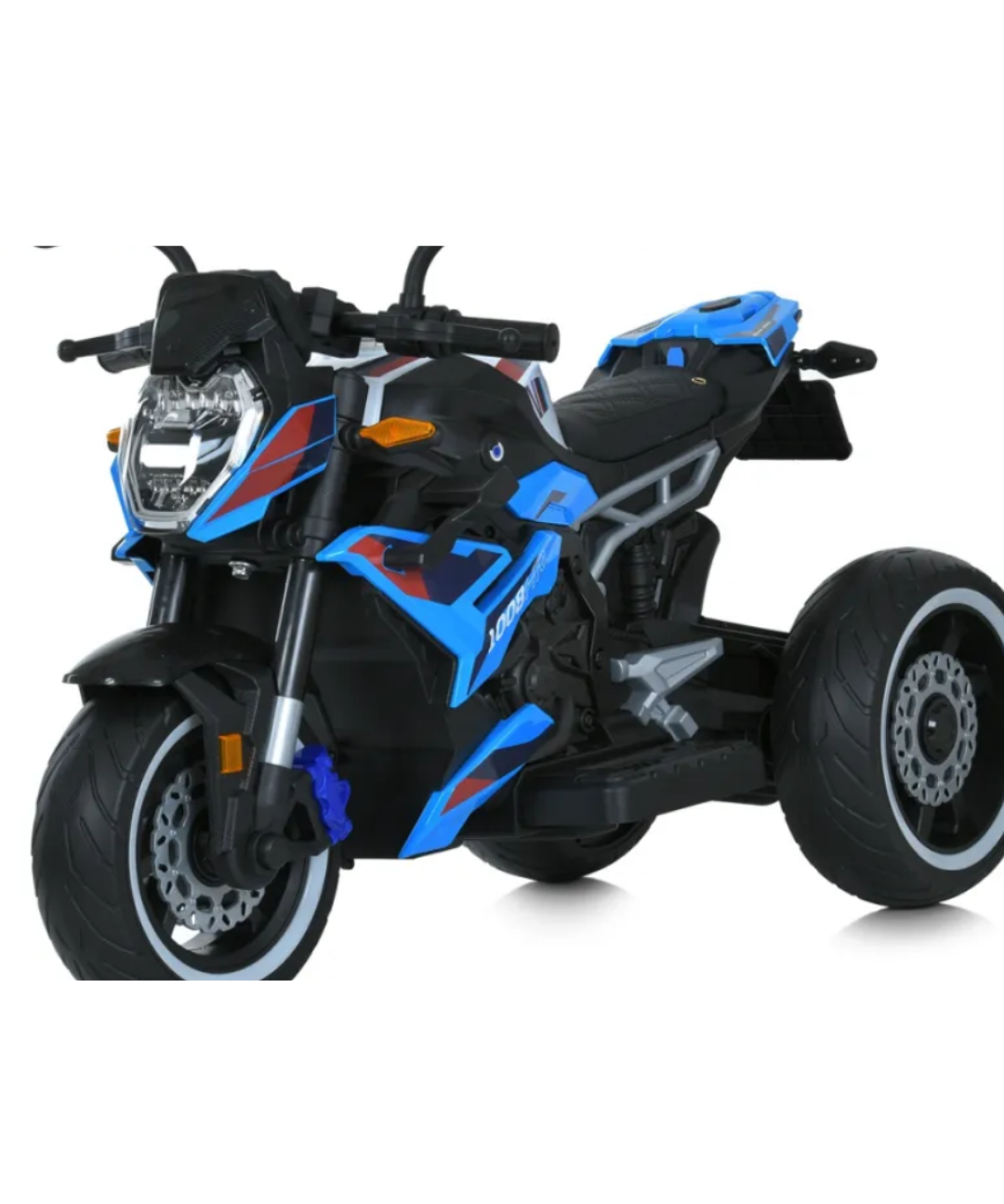 Moto Électrique 12V S1000R – Stabilité & Style de Course