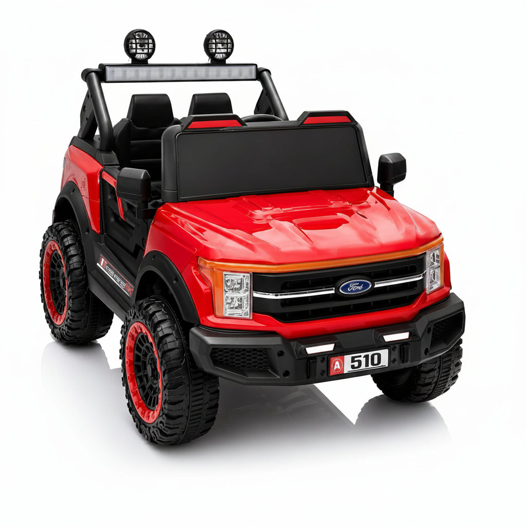 Voiture Électrique Ford Enfant 12V – 4x4 Off-Road- rouge