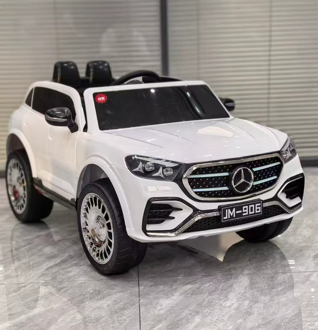 Voiture Électrique Mercedes pour Enfant – SUV 12V - Blanc