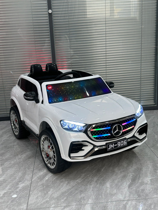 Voiture Électrique Mercedes pour Enfant – SUV 12V - Blanc