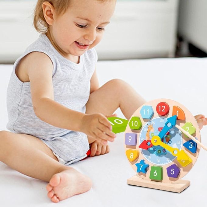 Horloge d'apprentissage , d'enseignement pour Tout-Petits