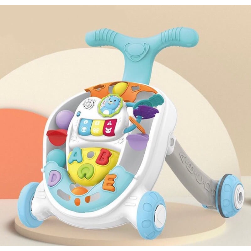 Trotteur Musical Rolling Ball pour bébé Bleu Kids melody