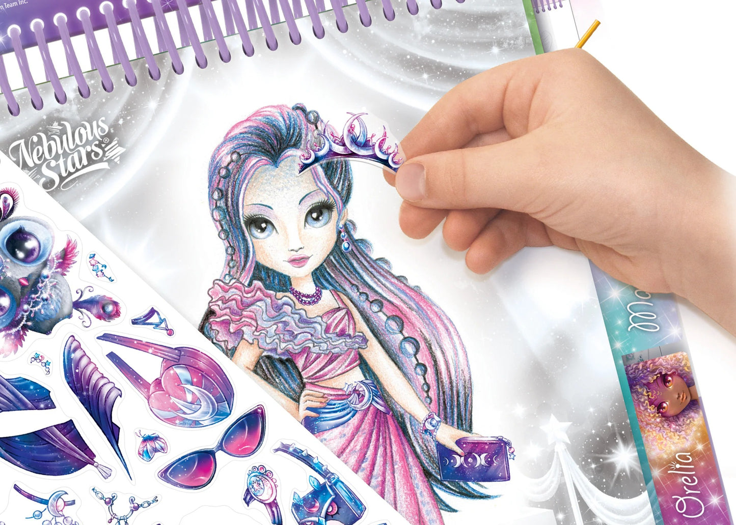 Nebulous Stars - Carnet de croquis de mode Bal astral