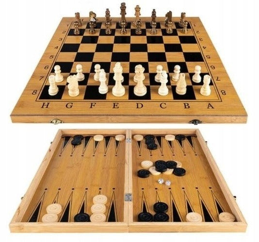JEU D’ECHECS EN BOIS 40CM