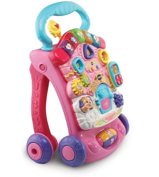 TROTTEUR PARLANT 2 EN 1 ROSE – VTECH