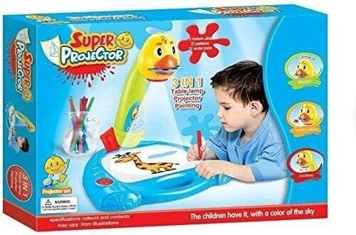 Projecteur de dessin pour enfants 3 en 1, Canard