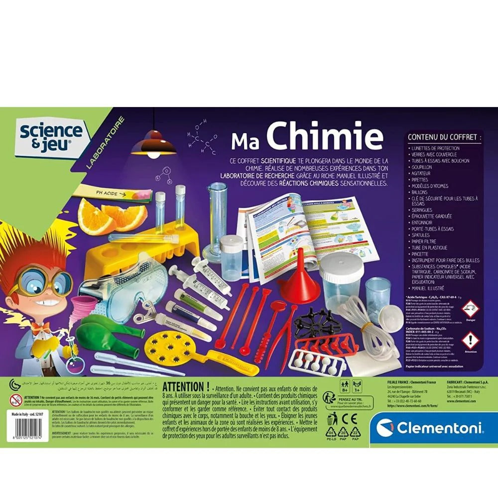 Ma Chimie 170 Expériences – Clementoni