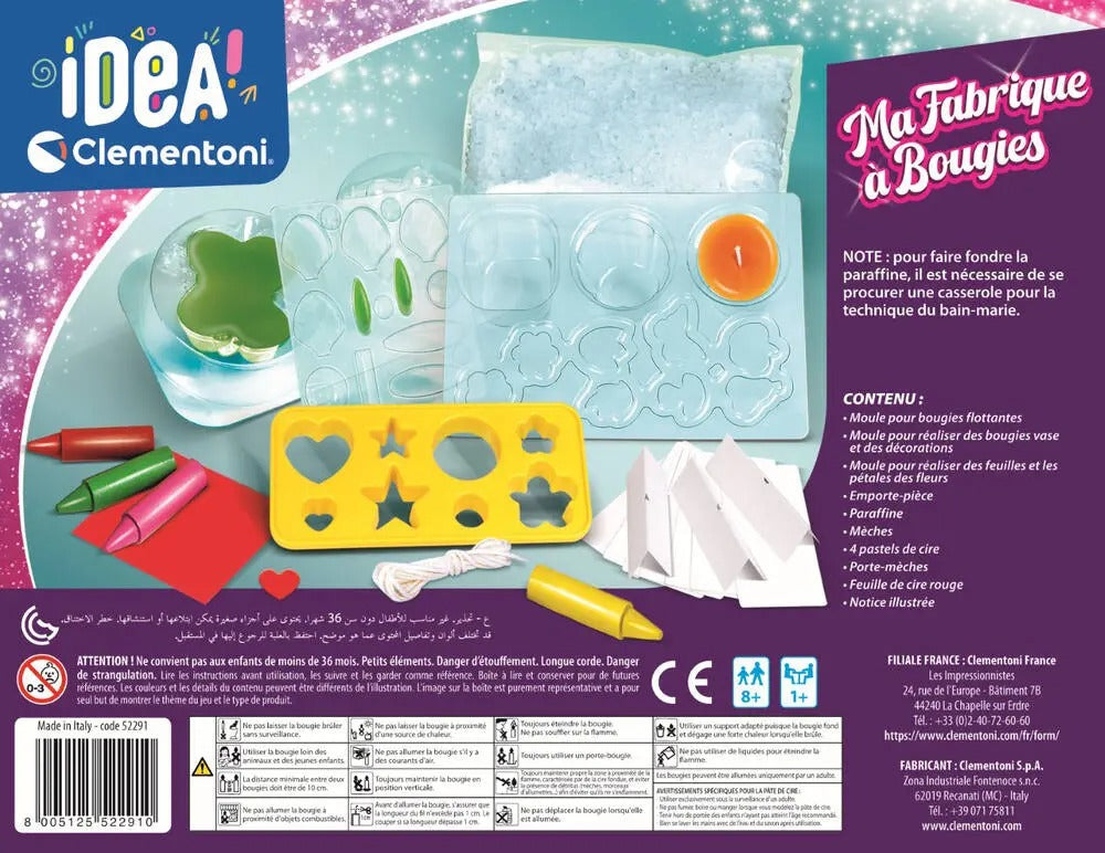 IDEA CLEMENTONI - MA FABRIQUE A BOUGIES 8+