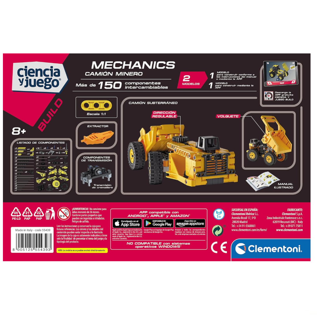 Mon Atelier Mécanique Camions Miniers - Clementoni