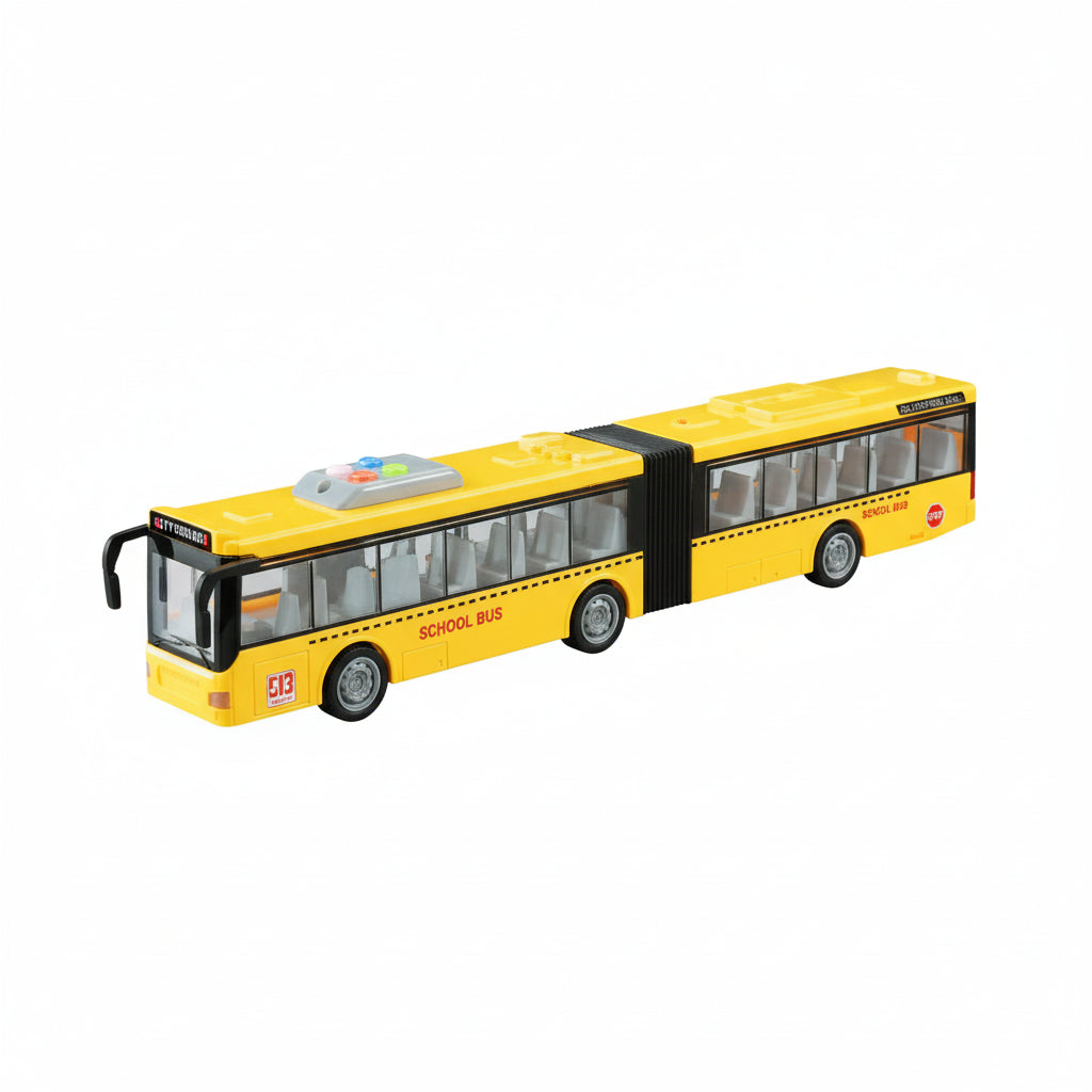 Friction Bus Double Articulé avec son et lumière
