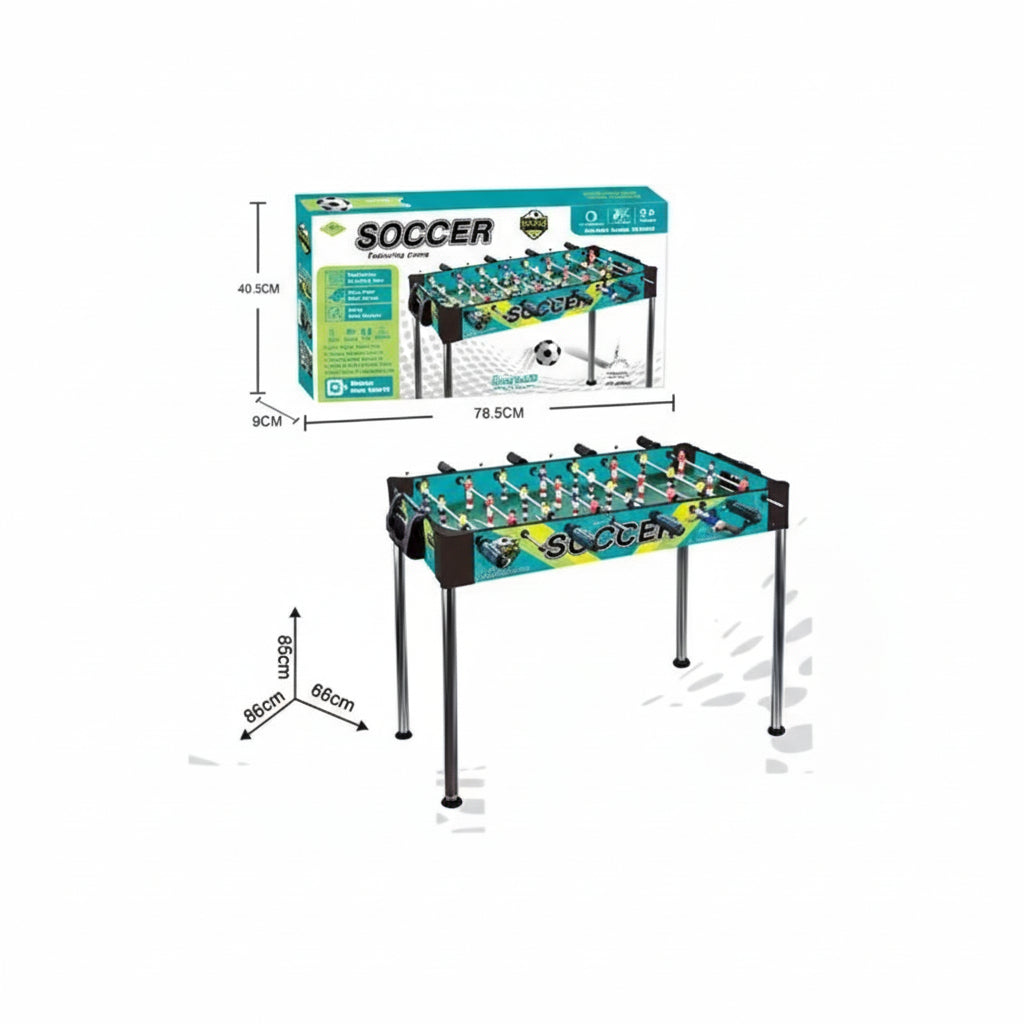 Baby-foot sur pieds – 6 poignées avec tableau d’affichage