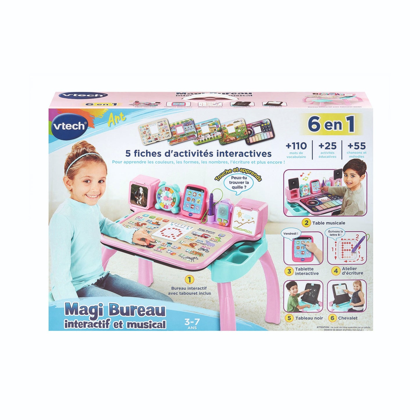Magi bureau interactif et musical 6 en 1