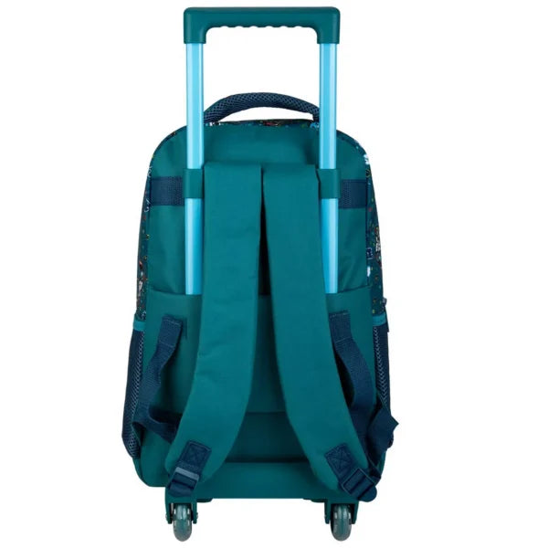 Coffret scolaire Must Team Game Monster avec sac à dos à roulettes, déjeuner et étui
