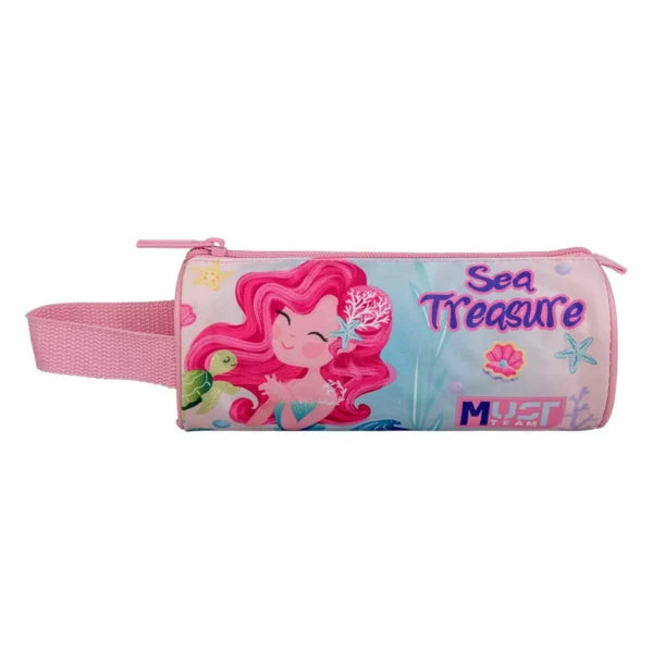 Sac à dos d'école à roulettes, indispensable pour l'équipe sirène avec déjeuner – Étui