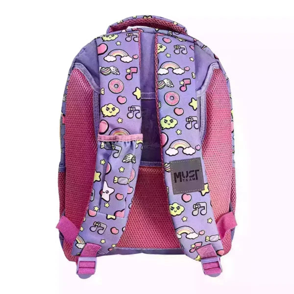 Sac à dos d'école élémentaire Must Team So Cute 3 cases