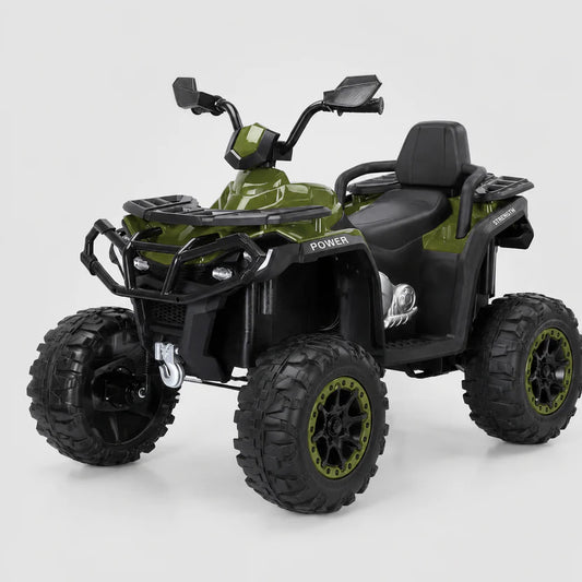 Quad Électrique Enfant 12V – ATV Tout-Terrain VERT