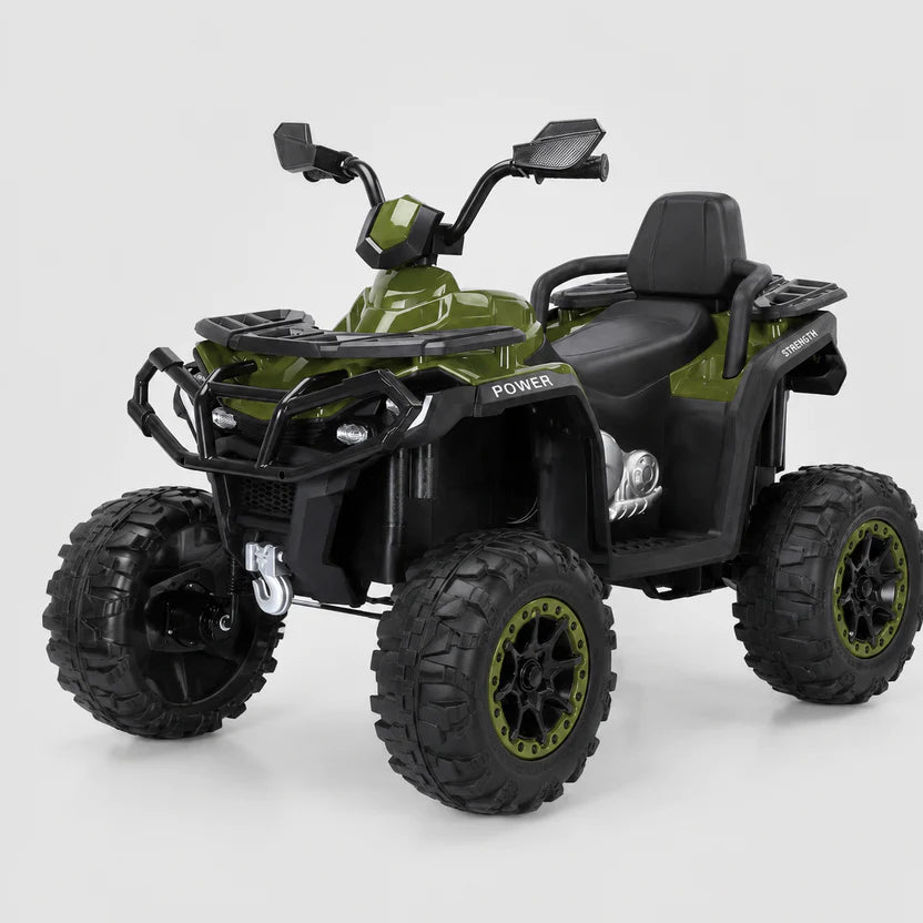 Quad Électrique Enfant 12V – ATV Tout-Terrain VERT