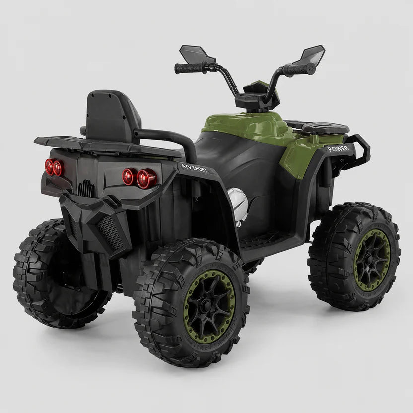 Quad Électrique Enfant 12V – ATV Tout-Terrain VERT