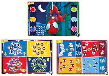 Clementoni - Pupitre Spidey - Jeu éducatif  de 4-6 ans