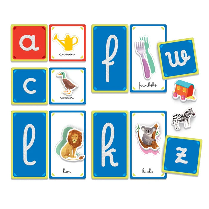 Les Lettres Tactiles Montessori 4-6 ans
