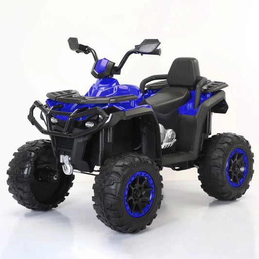 Quad Électrique Enfant 12V – ATV Tout-Terrain Bleu