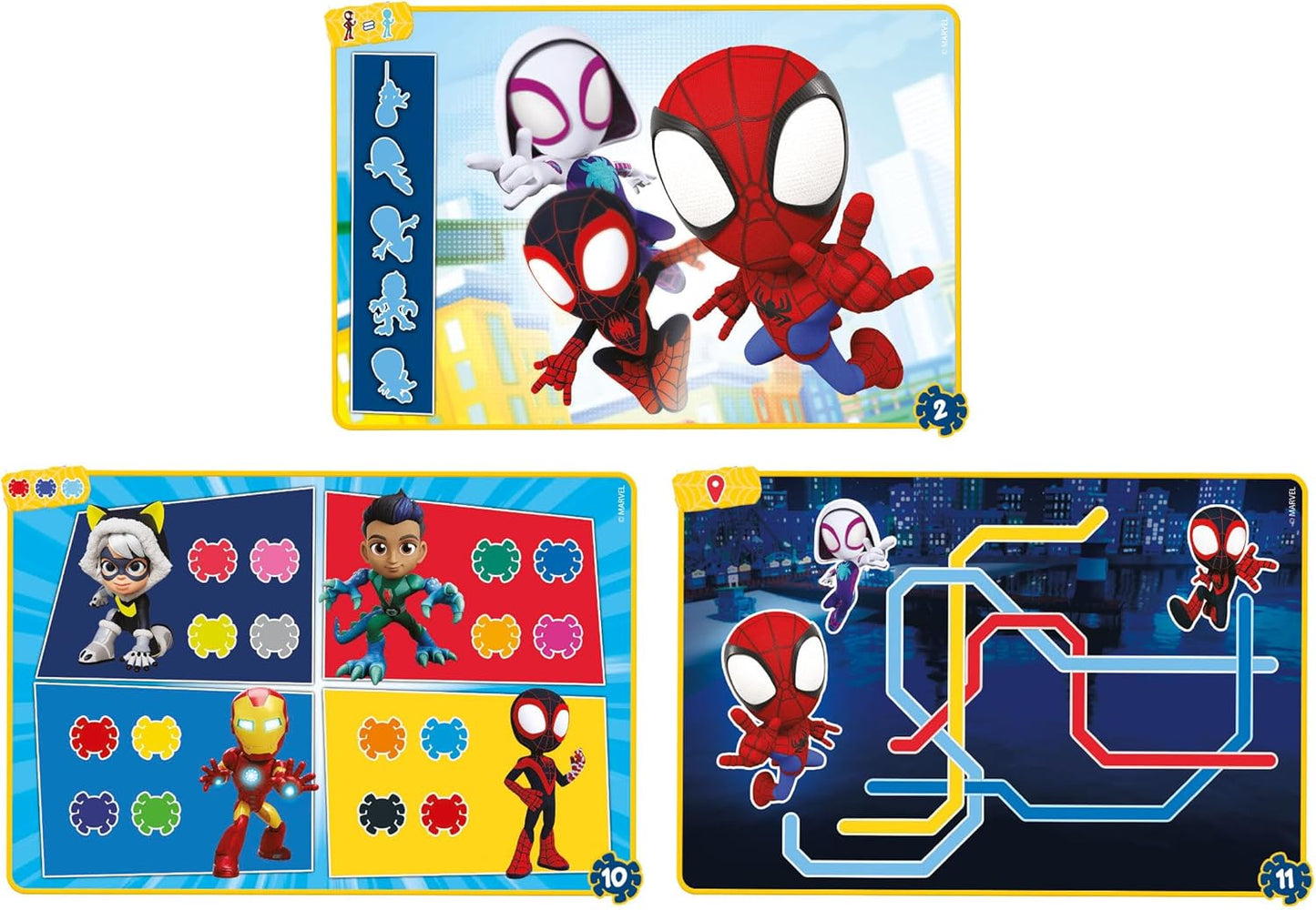 Clementoni - Pupitre Spidey - Jeu éducatif  de 4-6 ans