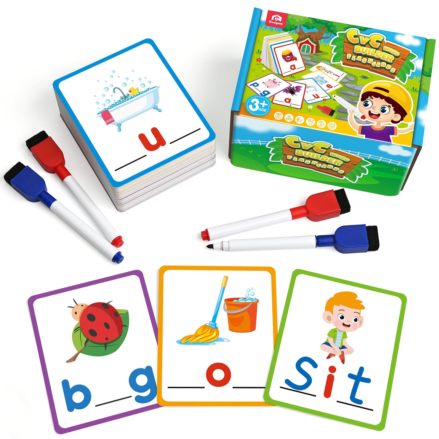 Coffret Éducatif Clementoni - 10 Jeux Maternelle De 3-6 Ans
