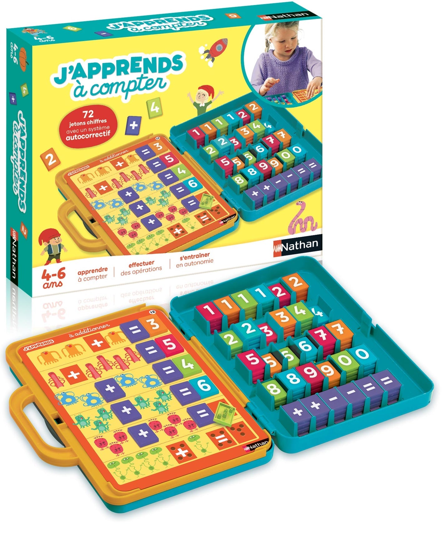 J'apprends à compter de 4 à 6 ans