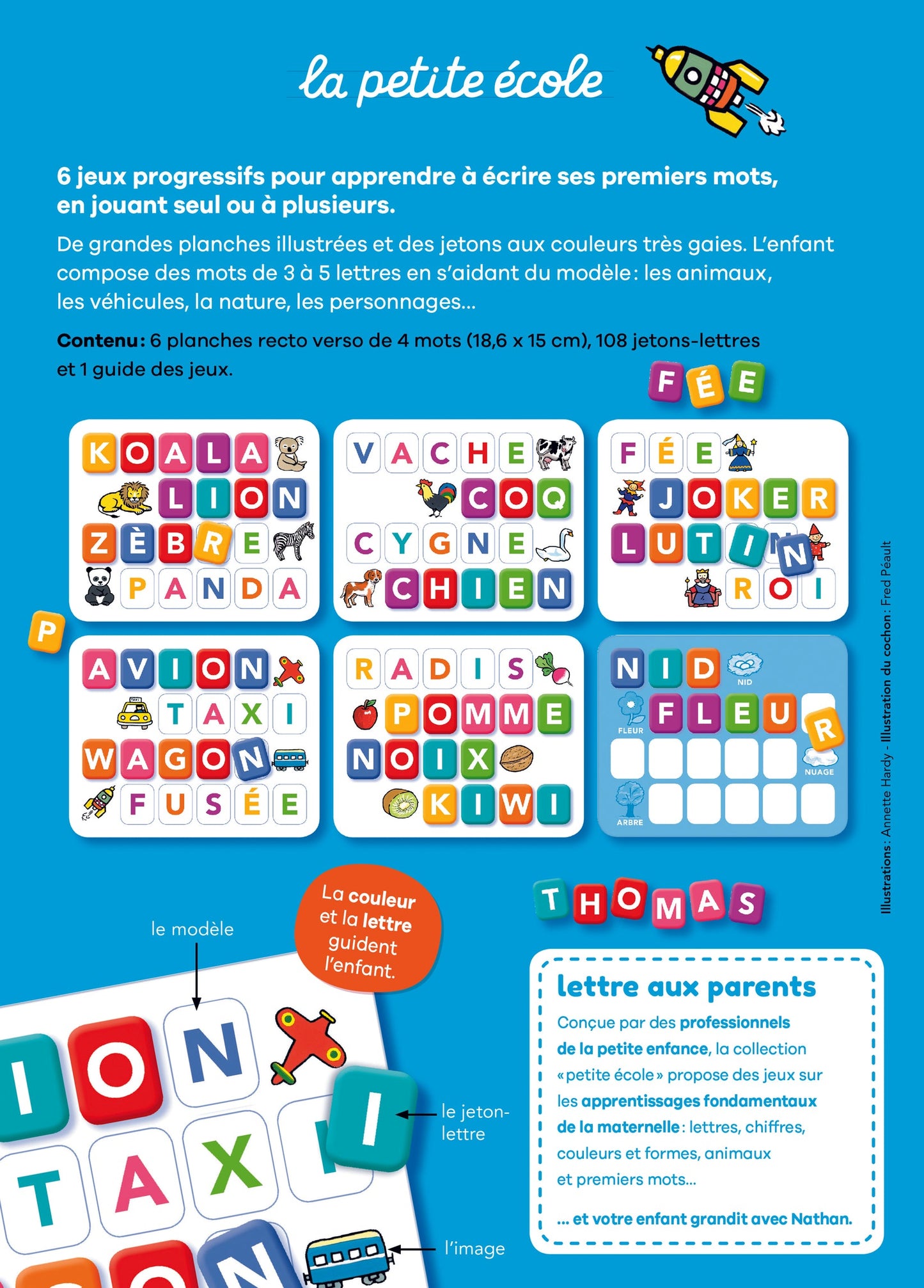 La Petite Ecole LES MOTS – Nathan de 4-6 ans