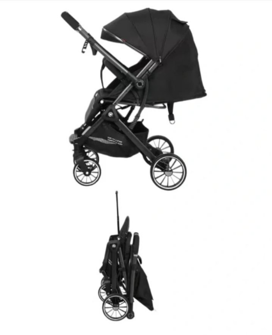 Poussette 2 en 1 Double Face – Kidilo – Pliable en Valise | Utilisable de 0 à 4 ans | Sécurité & Confort