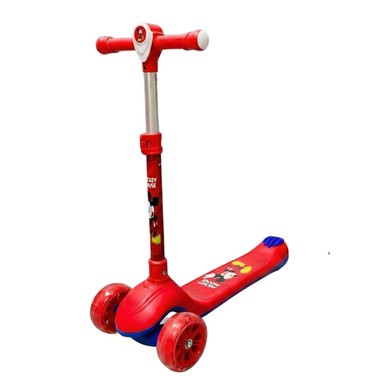 Trottinette 3 Roues pour Enfants – Personnages Disney