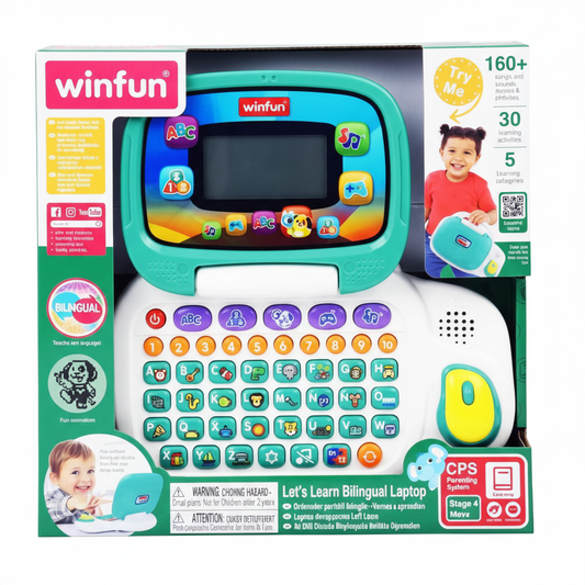 Winfun Ordinateur à 30 activités Bilingue Français - Anglais