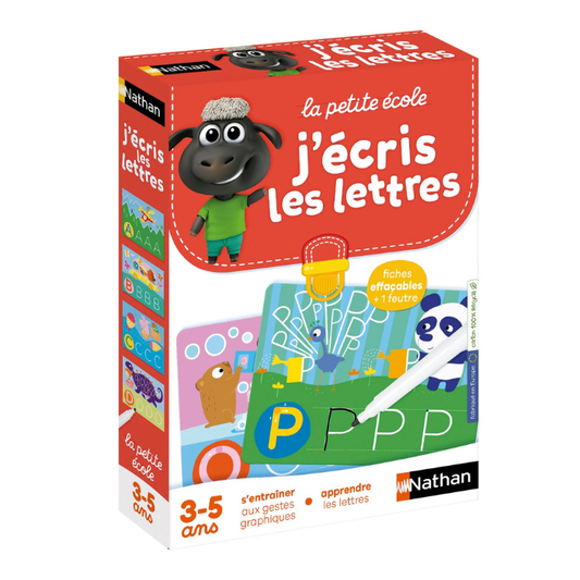 Nathan La Petite Ecole – J’écris les lettres