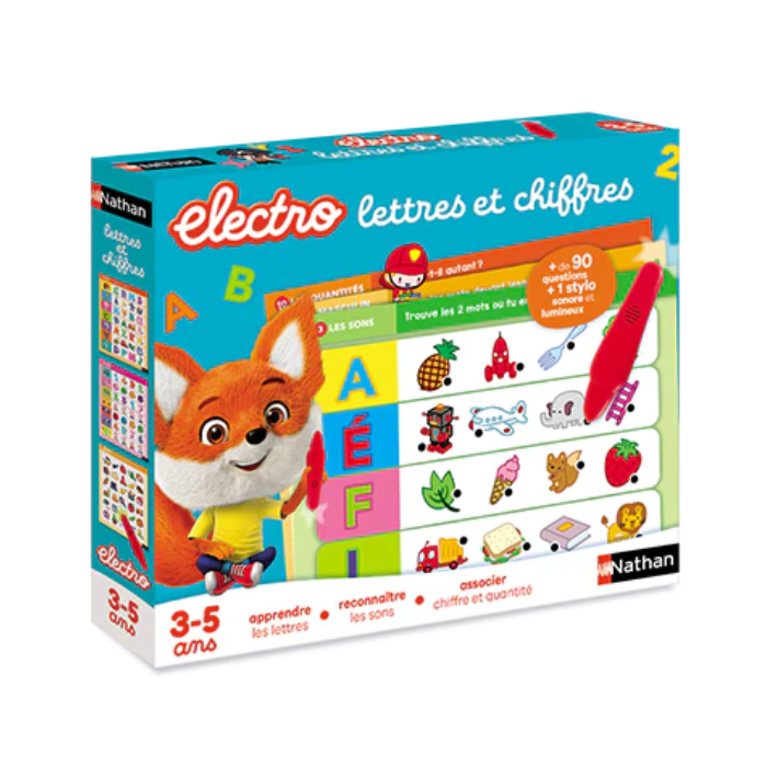 Electro lettres et chiffres