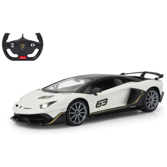 Rastar Rc Lamborghini Aventador Svj Blanc 1:14