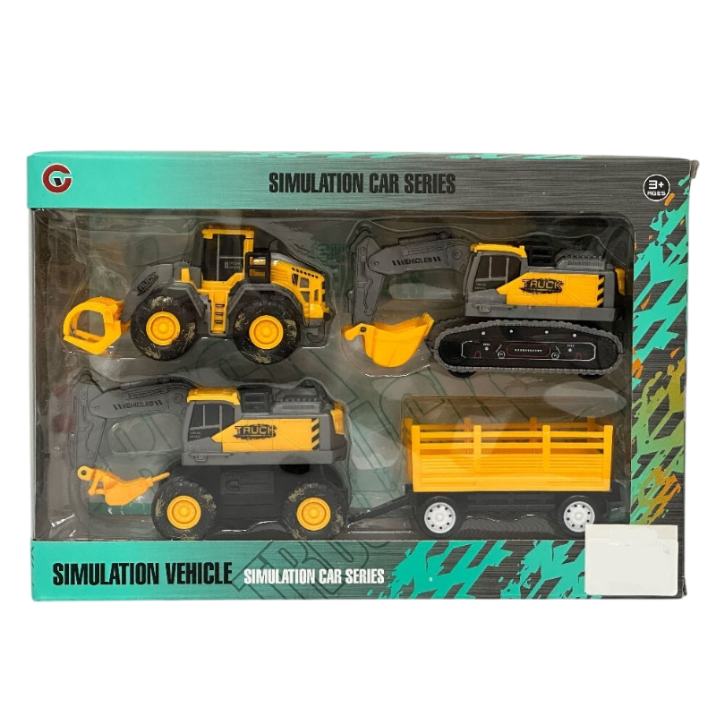 Ensemble de jouets de construction de la série TOY-Simulation Car, à partir de 3 ans