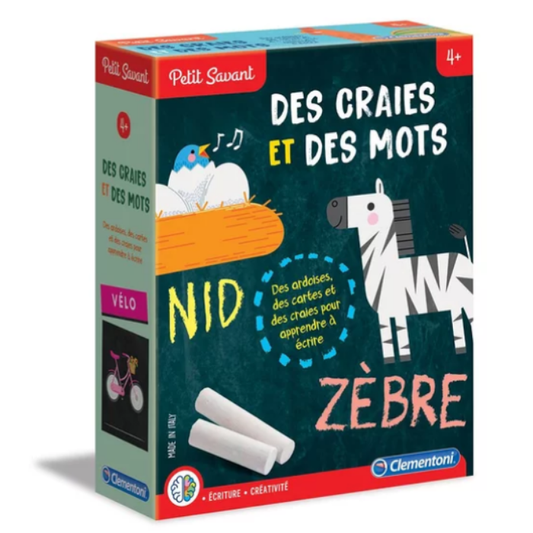 PETIT SAVANT – DES CRAIES ET DES MOTS – CLEMENTONI