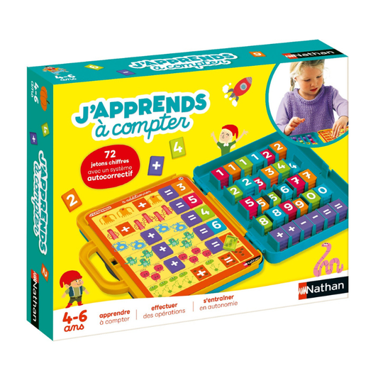 J'apprends à compter de 4 à 6 ans