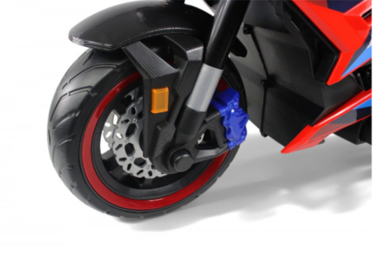 Moto Électrique 12V S1000R – Stabilité & Style de Course