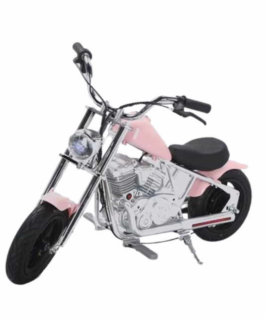Moto Électrique harley 24V - Rose