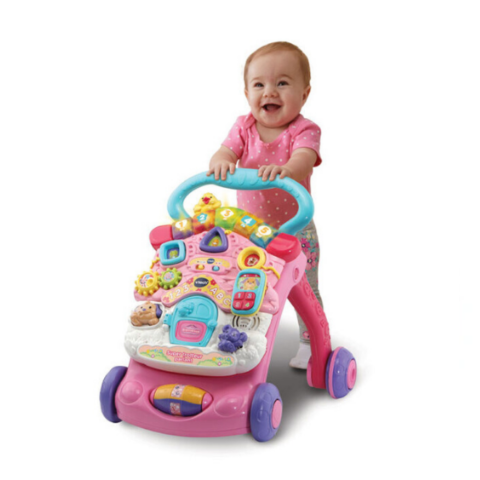 TROTTEUR PARLANT 2 EN 1 ROSE – VTECH