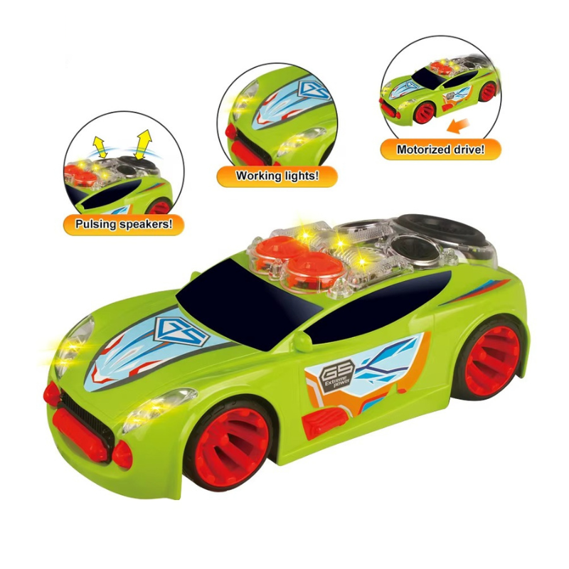 VOITURE AVEC LUMIÈRES ET SON