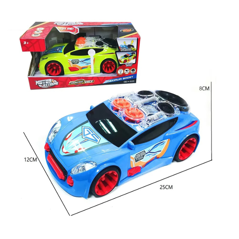 VOITURE AVEC LUMIÈRES ET SON