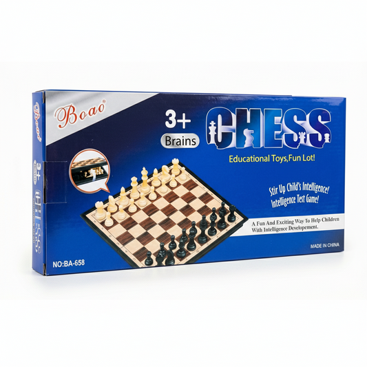 Jeu d'Échecs Magnétique Pliable – Éducatif et Portable