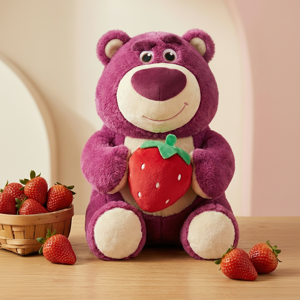 Peluche Disney/Pixar Toy Story L'Ours Lotso Grand Câlin avec Fraise