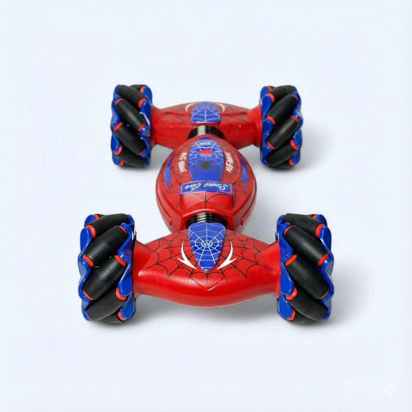 Voiture de Cascade RC "Spider man" – Contrôle Gestuel & Manette – 4x4 Double Face