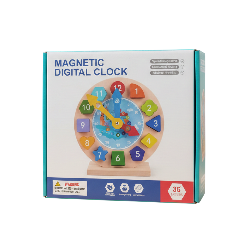 Horloge d'apprentissage , d'enseignement pour Tout-Petits