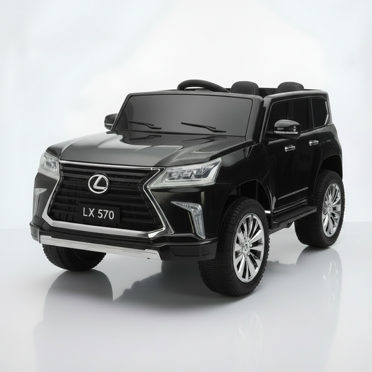 Voiture Électrique Lexus LX570 pour Enfant – 12V, 4x4, Télécommande - noir