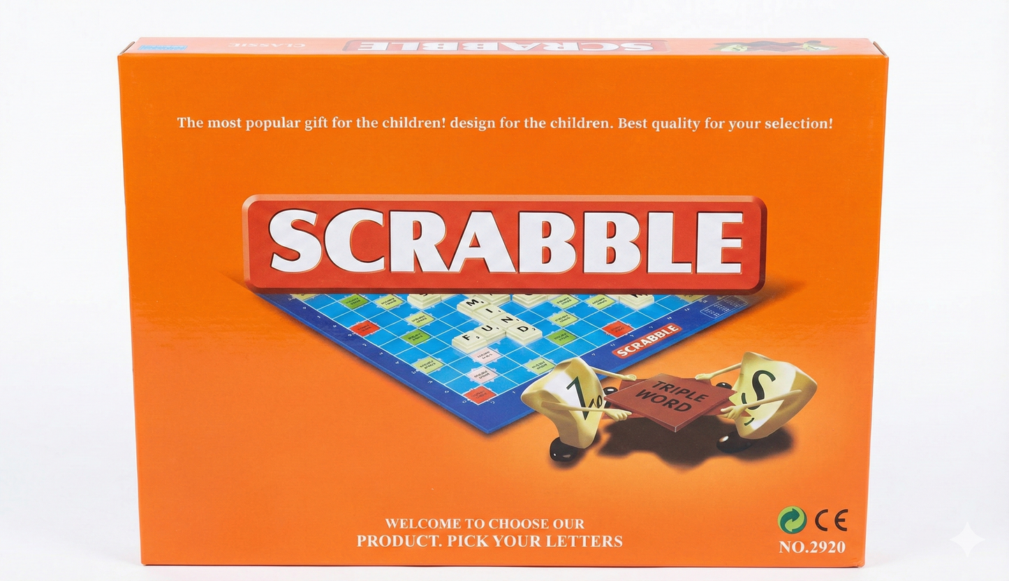 Scrabble Classique – Le Jeu de Mots pour Toute la Famille (English version)